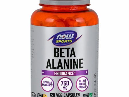 Beta Alanine 120 Caps By Now Foods Discount