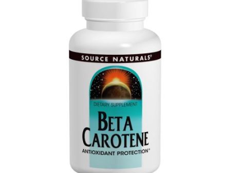 Beta Carotene 100 Softgel By Source Naturals Fashion