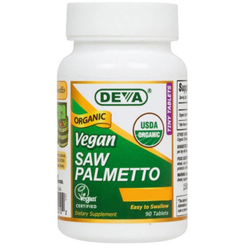 Vegan Saw Palmetto 90 vcaps By Deva Vegan Vitamins Fashion