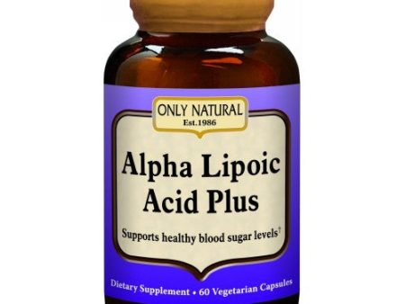 Alpha Lipoic Acid Plus 60 Vcap By Only Natural Online