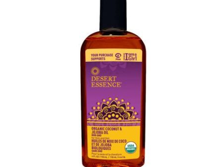 Organic Coconut & Jojoba Oil 4 Oz By Desert Essence Online Sale