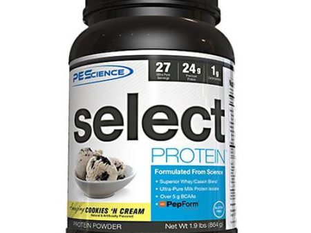 SELECT PROTEIN Cookies and Cream 27 serving By PES Cheap