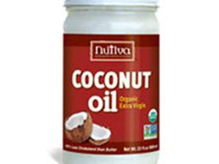 Organic Virgin Coconut Oil 23 oz By Nutiva Supply