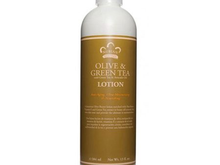 Body Lotion Olive and Green Tea 13 OZ By Nubian Heritage on Sale