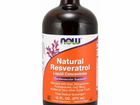 Natural Resveratrol 16 oz By Now Foods on Sale