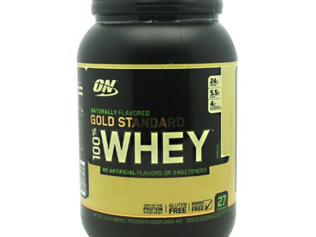 Gold Standard 100% Whey Vanilla 1.9 lbs By Optimum Nutrition Hot on Sale