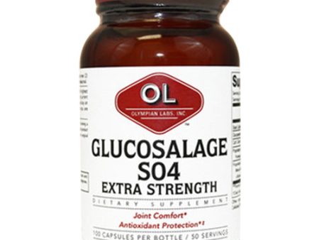 Glucosalage S04 Extra Strength 100 caps By Olympian Labs Hot on Sale