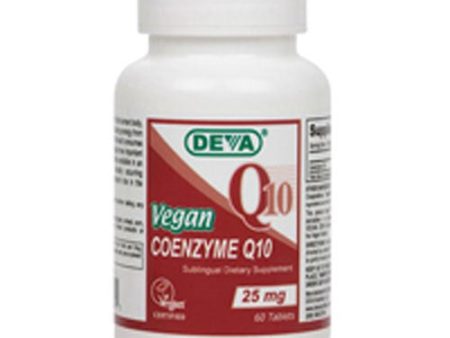 Vegan Coenzyme Q 10 60 tabs By Deva Vegan Vitamins Online Sale