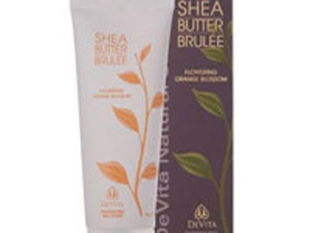 Shea Butter Hand and Body Brulee Flowering Orange Blossom 7 Oz By Devita Natural Skin Care Discount