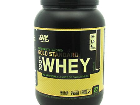 Gold Standard 100% Whey Chocolate 1.9 lbs By Optimum Nutrition For Sale