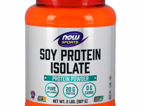 Soy Protein Isolate Unflavored, 2 lbs By Now Foods Fashion