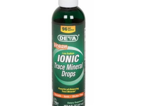 Trace Mineral Drops Ionic 8 fl oz By Deva Vegan Vitamins Cheap