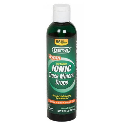 Trace Mineral Drops Ionic 8 fl oz By Deva Vegan Vitamins Cheap