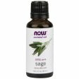 Sage Oil 1 OZ By Now Foods For Discount