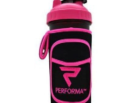 Fit Go Pink on Black 28 Oz By PerfectShaker Fashion