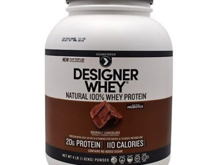 Designer Whey Protein Chocolate 4 lb By Designer Whey Hot on Sale