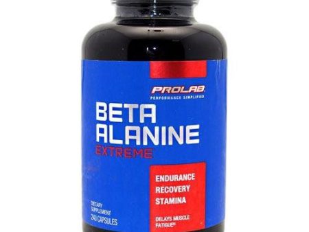 Beta Alanine Extreme 240 caps By Prolab Nutrition Supply