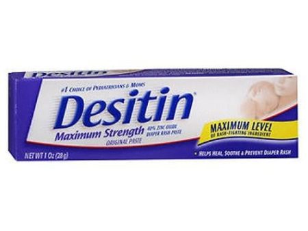 Desitin Maximum Strength Diaper Rash Paste 1 oz By Desitin Online Sale