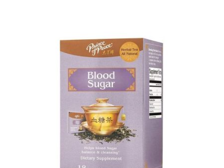 Blood Sugar Tea 18 Bags By Prince Of Peace For Discount