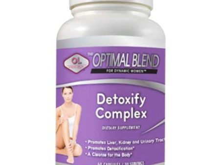 Optimal Blend Detoxify Complex 60 Veg Caps By Olympian Labs Online Hot Sale