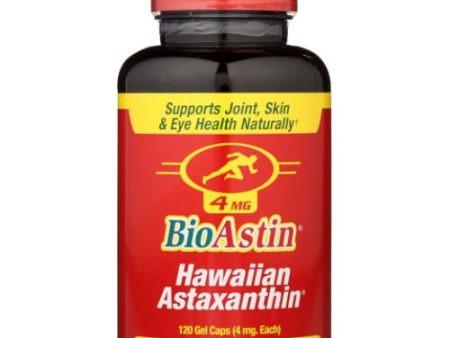 Bioastin Natual Astaxanthin 120 Gelcaps By Nutrex Sale