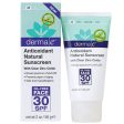 Antioxidant Natural Sunscreen With Clear Zinc 2 Oz By Derma e Cheap