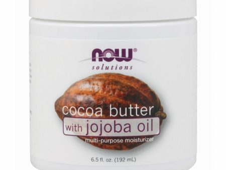 Cocoa Butter With Jojoba Oil 6.5 oz By Now Foods Discount