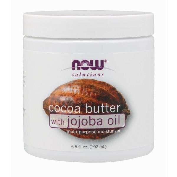 Cocoa Butter With Jojoba Oil 6.5 oz By Now Foods Discount