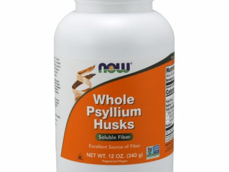 Psyllium Husk Whole 12 Oz  By Now Foods Supply