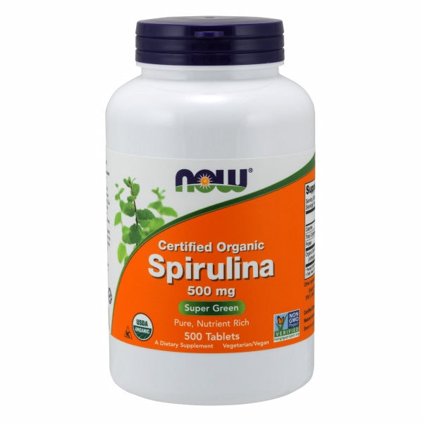 Spirulina 500 Tabs By Now Foods on Sale