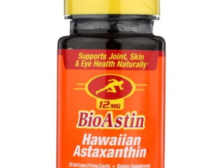 BioAstin Hawaiian Astaxanthin 25 CAPS By Nutrex For Sale