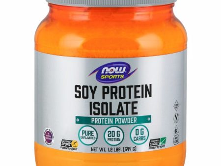 Soy Protein Isolate 1.2 lbs By Now Foods Online Sale