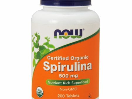 Spirulina 200 Tabs By Now Foods Fashion