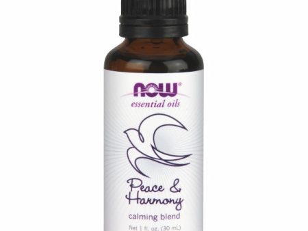 Peace and Harmony Oil Blend Calming, 1oz By Now Foods Online Hot Sale