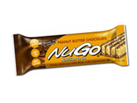 Nutrition Bar Peanut Butter Chocolate 15 X 1.76 Oz  By Nugo Online Hot Sale