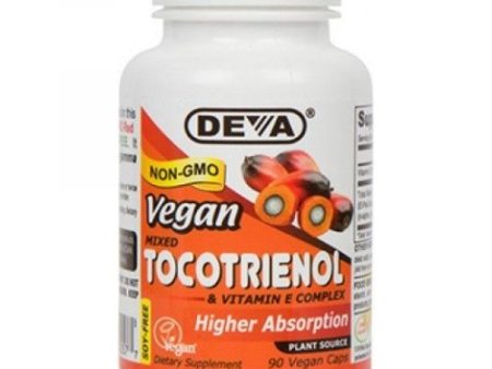 Tocotrienols 90 Veg Caps By Deva Vegan Vitamins Online Hot Sale