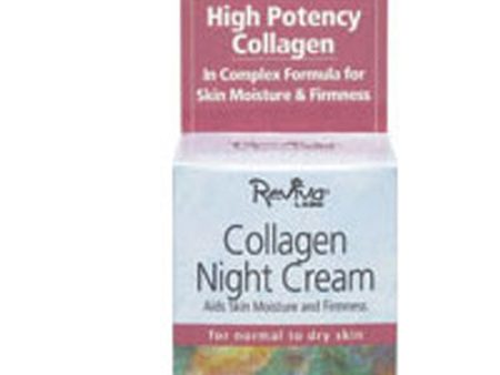 Collagen Night Cream 1.5 FL Oz By Reviva Online Hot Sale