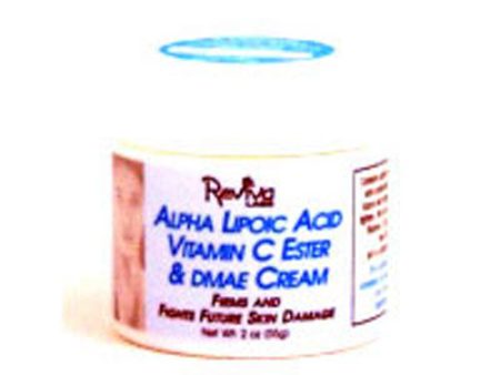 Alpha Lipoic Acid VitC Ester&DMAE Night Cream 2 Oz By Reviva Supply