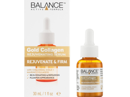 BALANCE ACTIVE GOLD COLLAGEN REJUVENATING SERUM Hot on Sale