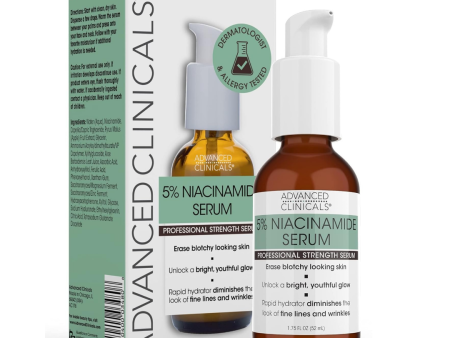 ADVANCED CLINICALS NIACINAMIDE SERUM- 52ML Online Hot Sale