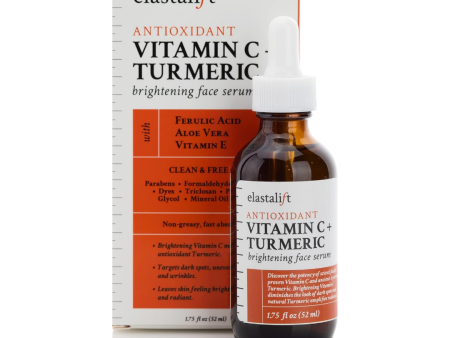 ELASTALIFT CONCENTRATED VITAMIN C + TURMERIC BRIGHTENING FACE SERUM- 52ML Online Hot Sale